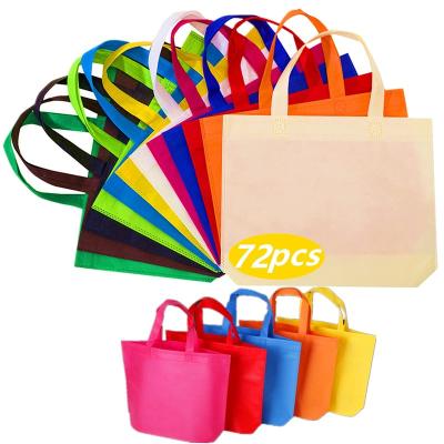 China Large Capacity Reusable Shopping Bags Nonwoven Wholesale Gift Bags Reusable Shopping Nonwoven Bags Customized Logo for sale