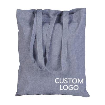 China Customized Logo Reusable DIY Printed Size 100% Cotton Reusable Women Men Travel Shopping Bag Storage Beach Handbags Cotton Tote Bags for sale