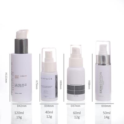 China Bathe 40ml 50ml 60ml 120ml Skin Care Cream, Cosmetic Serum Packaging Pump Bottle for sale