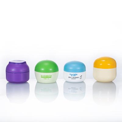 China Cute Skin Care PP 40g 50g Baby Skin Cream Matte Jar for sale