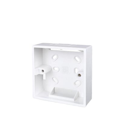 China Installing Baili 86 Type Socket One Electrical White Strip Three Strip Electrical White Strip Tow Strip Bottom Junction Box PVC Wire Bottom Junction Box for sale