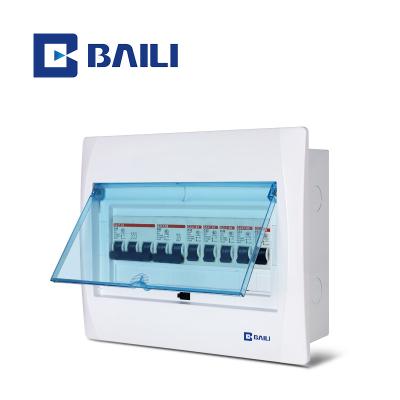 China Hot-selling BAILI GS 0.8 mm Metal Box ABS Metal Hot-selling 10way 0.8 mm metal or metal or full series sheet distribution board for sale