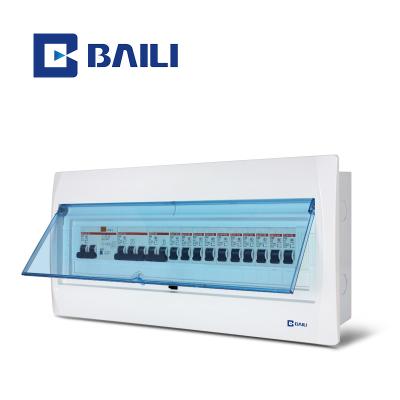 China Hot-selling BAILI GS 0.8 mm Metal Box ABS Metal Hot-selling 21way 0.8 mm metal or metal or full series sheet distribution board for sale