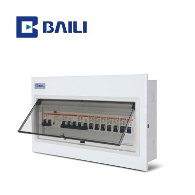 China BAILI A8L 16way Metal Wall Mounted Control Panel Board Electrical Distribution Box for sale