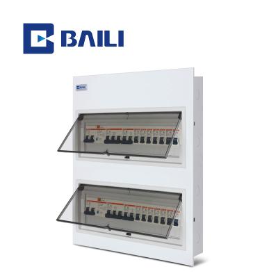 China BAILI A8L 32way Metal Wall Mounted Control Panel Board Electrical Distribution Box for sale