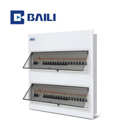 China BAILI A8L 42way Metal Wall Mounted Control Panel Board Electrical Distribution Box for sale