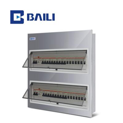 China BAILI A8L 42way Metal Stainless Steel Panel Control Panel Wall Mounted Electrical Distribution Box for sale