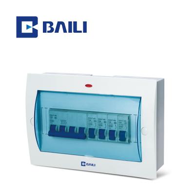 China Full BAILI STI 7way Outdoor Rack Cheap Price Iron Plastic Rail Plastic Control Panel With Indicator Light Distribution Box for sale