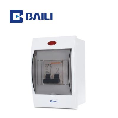 China Full construction BAILI VTI control box 3way outdoor bracket electrical plastic distribution box with indicator light for sale