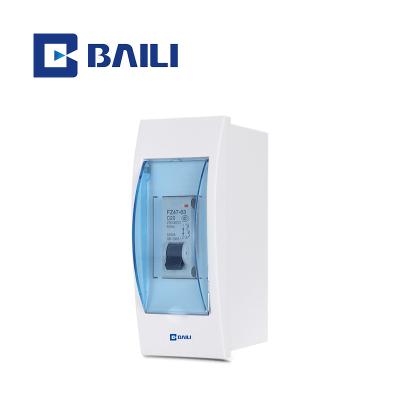 China Full Construction BAILI VTI 2way Control Box Outdoor Mount MCB Control Panel Enclosure Box Electric Plastic Distribution Box for sale