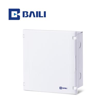 China High Quality Metal +Plastic Design PC Panel Or Full Plastic BAILI LS 7 New MCB Recessed Way Electrical Distribution Box for sale