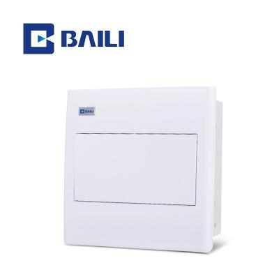 China BAILI S Full Metal +Plastic Protective Distribution Box 10way Metal Or Plastic Flush Mount MCB Low Voltage Enclosure for sale