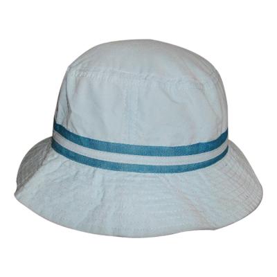 China Constructed Heavy Cotton Bucket Hat Embroidery Logo With Reinforced Sweatband for sale