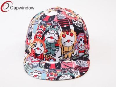 China Halloween Devil Pattern Printing Allover Childrens Baseball Caps for sale