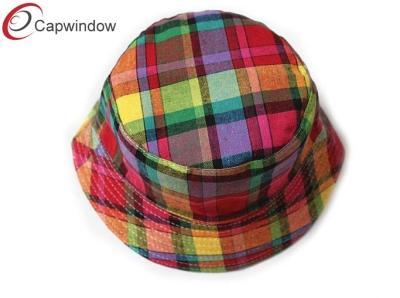 Cina Cappelli rossi classici del tartan del pescatore delle donne con la fascia comoda del cotone in vendita