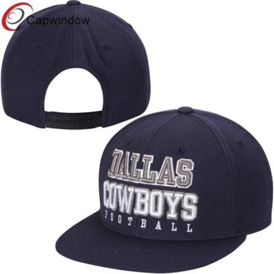 Cina Berretti da baseball della lana di pratica dei blu navy dei cowboy di Dalla, cappello di Snapback in vendita