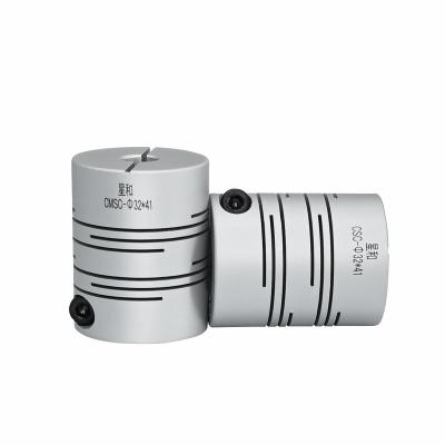 China Factory direct sales high precision industrial equipment D32 L41 parallel lines clamp flexible shaft coupling series for pitch 8mm~12mm for sale