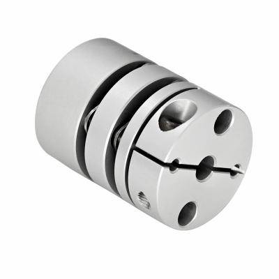 China Factory Electric Motor Custom Aluminum Transmission Diaphragm Short Shaft Coupling Double for sale