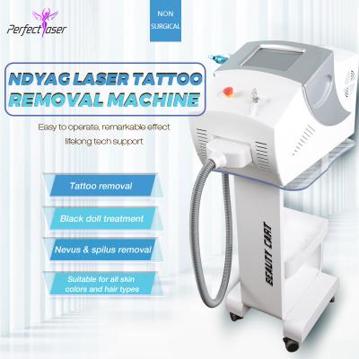 China Pigment Removal Pigment Removal Tattoo Removal Laser Machine Multifuncional ND Yag Laser Pigments Removal for sale