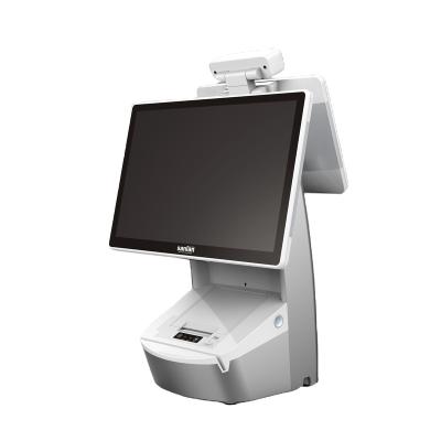 China Catering Small self-service cash register scanners point of sale machine Pos Android payment terminal all in one Pos for sale