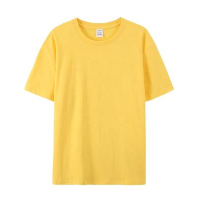 China Wholesale High Quality 100% Cotton Summer Anti-Wrinkle T-shirt For Men And Women for sale