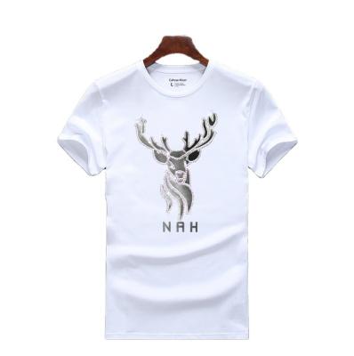 China Wholesale Flatback Deer Iron On Rhinestone Custom Heat Transfer For Clothing for sale