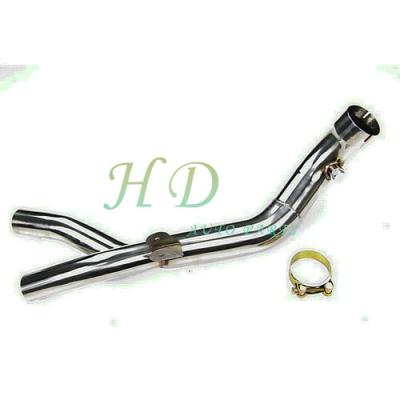 China Steel Exhaust Pipe for Yamaha YZF R1 Catalytic Converter Cat Eliminator Mid decat Y Pipe 07 08 for sale