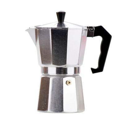 China Sustainable Ecocoffee Mocha Pot Stainless Steel Espresso Coffee Maker Bartender Tools Coffee Appliances for sale