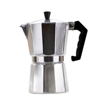 China WITH LID B30 Italian Aluminum Cup 1 2 Cup To 12 Cup Moka Pot Coffee Maker For Espresso Coffee for sale