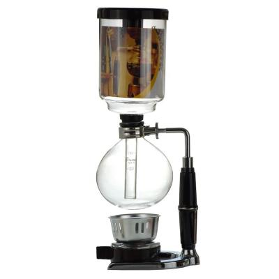 China Viable Wholesale High Quality BT5 Kitchen Accessories Coffee Tools 5 Person Coffee Siphon Heat Resistant XUE Glass Pot for sale