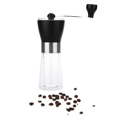 China Viable Manual Coffee Grinder with Ceramic Burr Hand Coffee Mill with Adjustable Coarseness for Home, Office and On the Go for sale