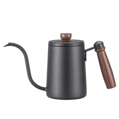 China 600ml Viable Pour Over Coffee Kettle Gooseneck Kettle Stainless Steel Water Kettle Teapot for Home and Kitchen BH1003 for sale