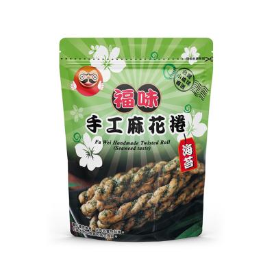 China Normal Factory Price All Ages Seaweed Twist Cookie Packaging Traditional Snacks for sale