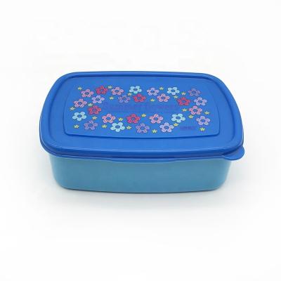 China Microwavable Commercial Plastic Box Colorful Leakproof Food Bowl To Go Kids Lunch Box for sale