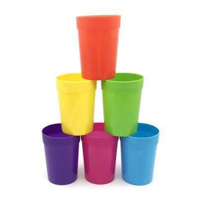 China High Quality Viable Colorful Plastic PP Stackable Christmas Gift Picnic School Children Games Customizable Mugs for sale