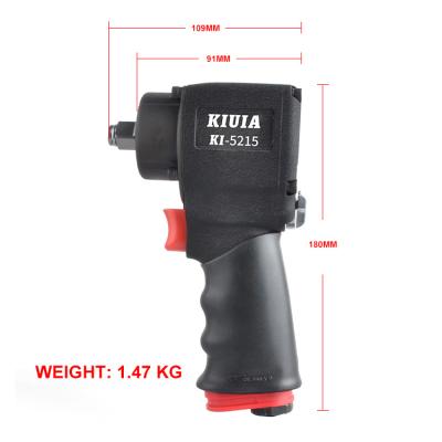 China Mini Air Tool Air Impact Wrench M14mm Pneumatic Tool 520Nm 11000Rpm M14Mm 3.8Cfm 1/2 for sale