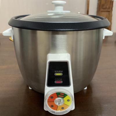 China Hot Selling Automatic Persian Rice Drum System PAIRS Automatic Heating Persian Rice Cooker 4 Speeds Adjustable Rice Cooker for sale