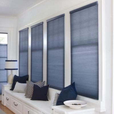 China Waterproof Custom Roman Window Honeycomb Blinds Heat Insulation Unique Cellular Structure Honeycomb Blinds Fabric for sale