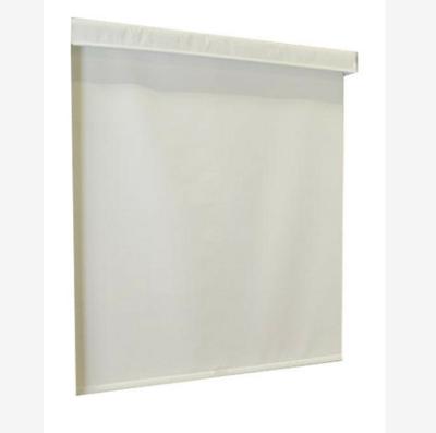 China Blackout Window Shade Roller Shade Flame Retardant Cordless Motorized Snow for sale