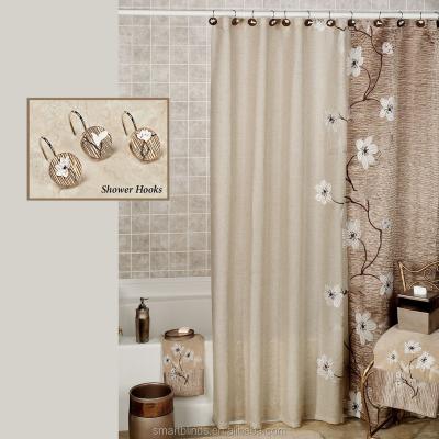 China Blackout Supplier Chinese Supplies Convenient Fancy Beaded Shower Curtain for sale