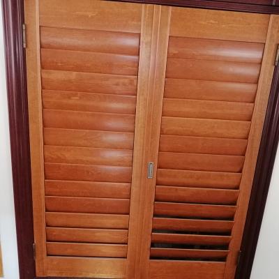 China Fire Retardant Customize Wooden Plantation Shutters Canopies for sale