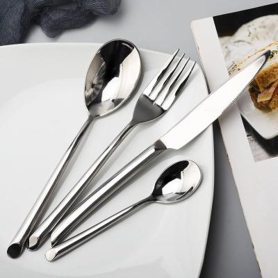 China Sustainable Stainless Steel Cutlery Set Top Quality Dinnerware Flatware Set for sale