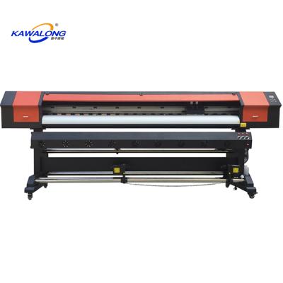 China Hotels 2.5m eco solvent printer with two xp600 print head for sale