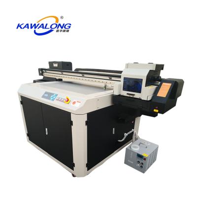 China Build Material Shops 9060 UV Flatbed Printer with DX7 TX800 XP600 DX5 I3200 Printheads Optional for sale