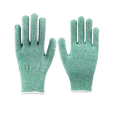 China Wholesale Anti-Cut NRC SAFETY Green Color Level 5 Blade Cut Resistant Safety Hand Gloves for sale