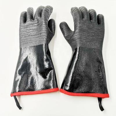 China Waterproof BBQ Grill Oil Proof/Heat Resistant Insulated Cooking Gloves for BBQ/Grill/Smoker/Frying Turkey/Pot Rack for sale