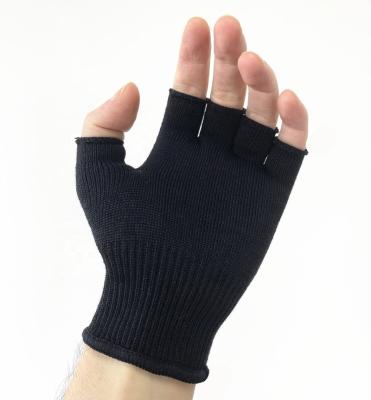 China Thermal Wholesale Customize Thermal Merino Wool Glove Fingerless Liner for sale