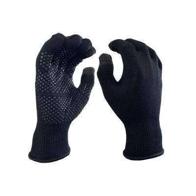 China Hot Selling Touch Screen Merino Wool Winter High Quality Thermal Warm Sports Gloves for sale