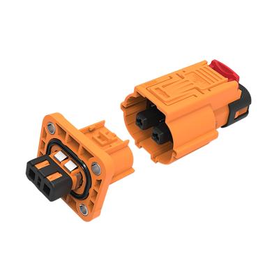 China PA66+copper alloy+silicone Rubber Connector Wire Arm Current Hvil Connector High Voltage For Automotive Charger for sale