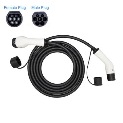 China Ev Charger Home Use 16a Electric Car Charger 3 Phase Ev Charging Cable For Ev With 5 Meter 2 Ev Charger Plug for sale